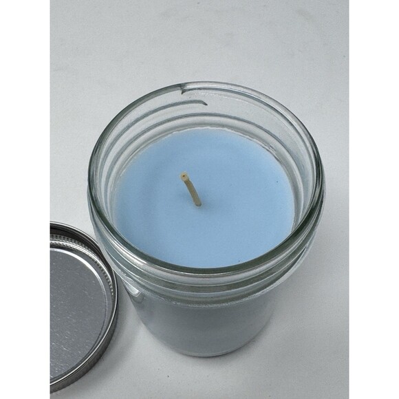 Bath & Body Works Sparkling Icicles 6oz Candle Mason Jar New Winter Christmas - Picture 5 of 5